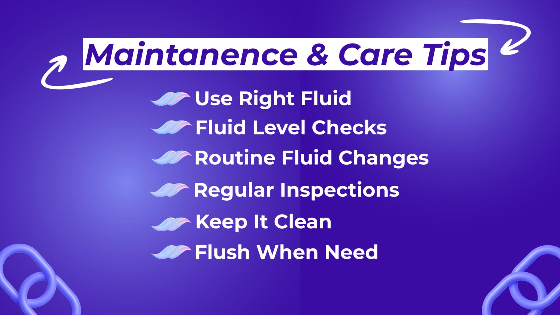 Maintanence u0026 Care Tips