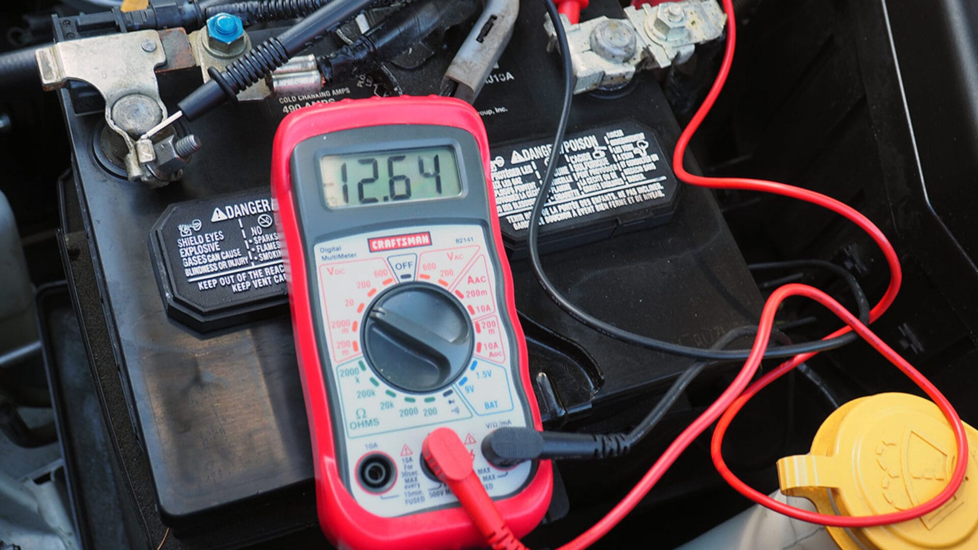 erratic voltage levels low charging below 105 or overcharging above 15 VDC