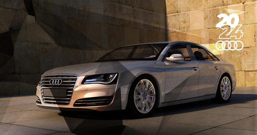 The 2024 Audi A8 is seamless luxury with a sleek design and advanced technology is best for long drive